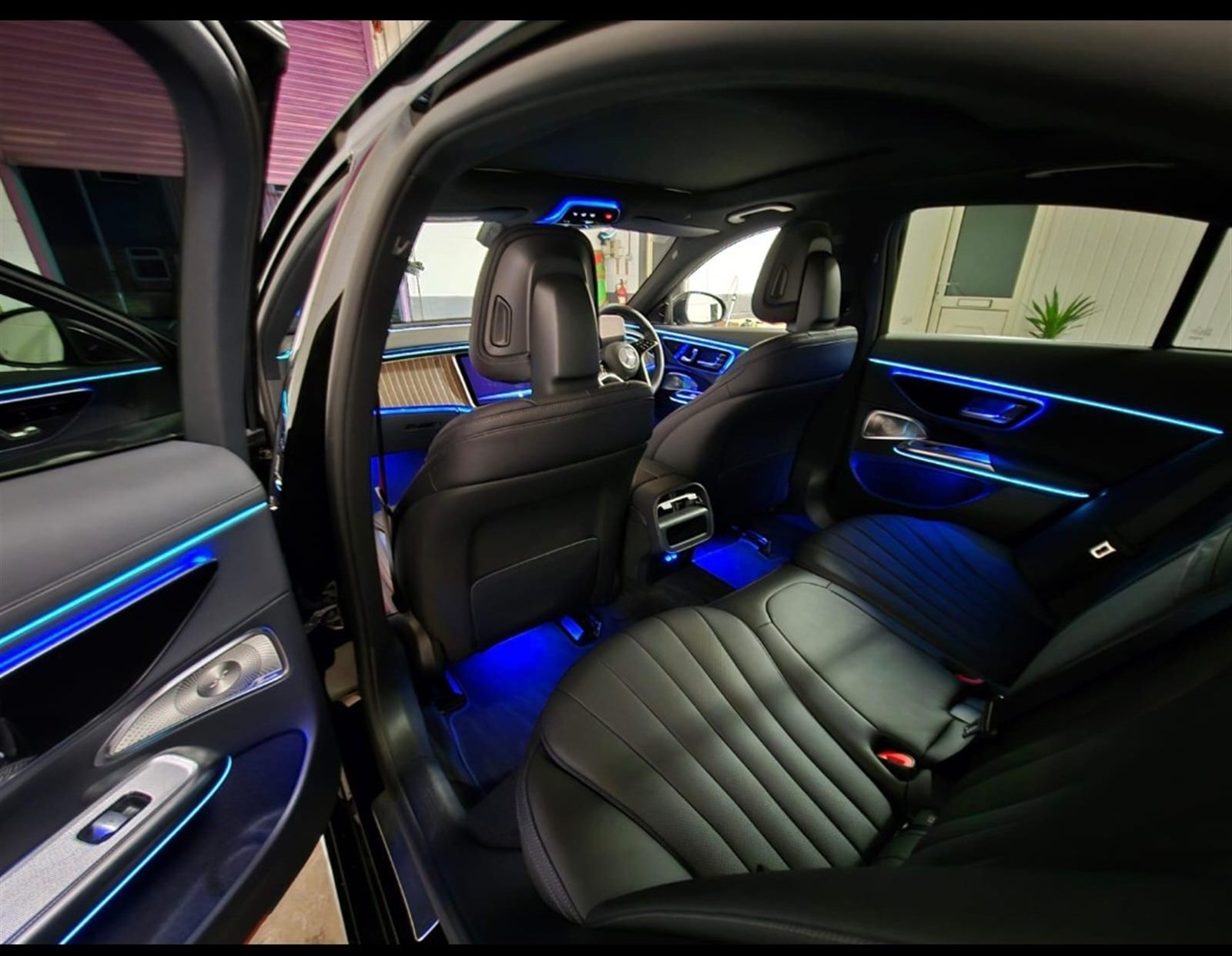Mercedes-Benz E-Class — real ambient interior