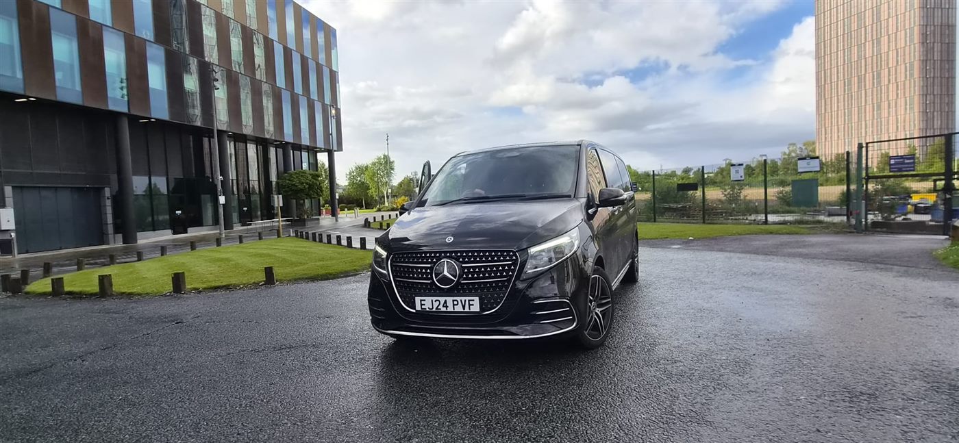 V-Class hourly booking — executive standby